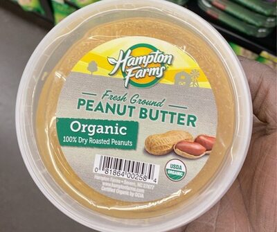 Fresh Ground Organic Peanut Butter