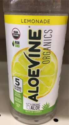 Lemonade Pulp Free Aloe Beverage With Antioxidants, Lemonade