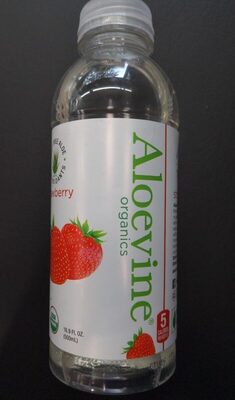 Strawberry Pulp Free Aloe Beverage With Antioxidants, Strawberry