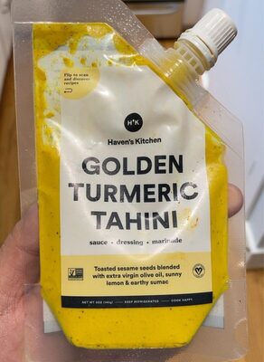 Golden Turmeric Tahini, Golden Turmeric