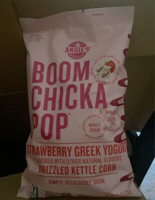 Strawberry Greek Yogurt Drizzled Kettle Corn, Strawberry Greek Yogurt
