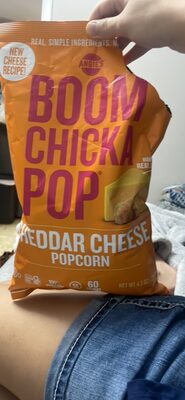 Angie's BOOMCHICKAPOP Cheddar Cheese Popcorn, 4.5 oz.