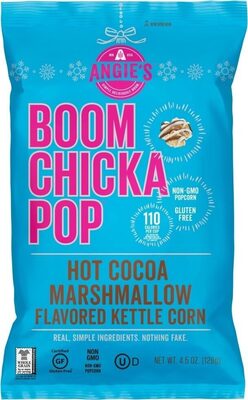 Angie's BOOMCHICKAPOP Swiss Miss Hot Chocolate Marshmallow Flavored Kettle Corn, 4.5 oz.