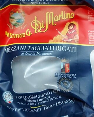 Mezzani Tagliati Rigati Pasta
