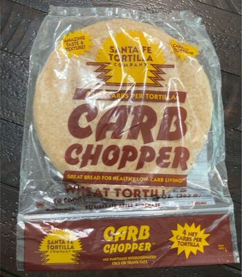 Wheat Carb Chopper Tortillas, Wheat