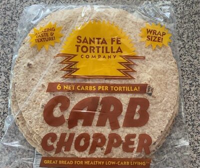 Wheat Carb Chopper Tortillas, Wheat