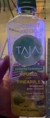 Pineapple Infused Nutritious Hydration Coconut Water, Pineapple