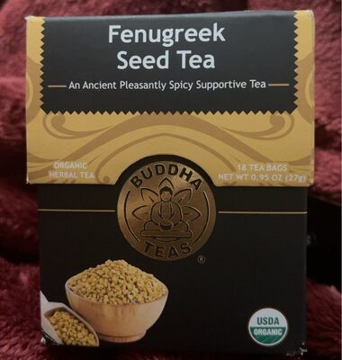 Fenugreek Seed Organic Herbal Tea Bags, Fenugreek Seed