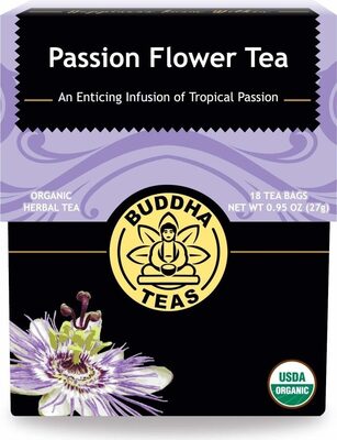 Passion Flower Organic Herbal Tea Bags, Passion Flower