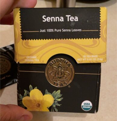Senna Organic Herbal Tea Bags, Senna