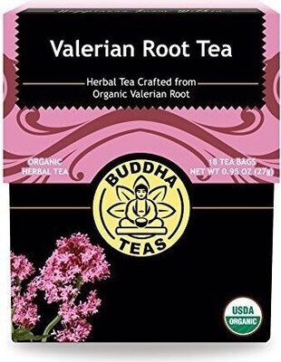 Valerian Root Organic Herbal Tea Bags, Valerian Root
