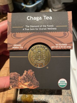 Chaga Wild Crafted Herbal Tea Bags, Chaga