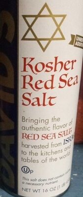Red Kosher Sea Salt, Red
