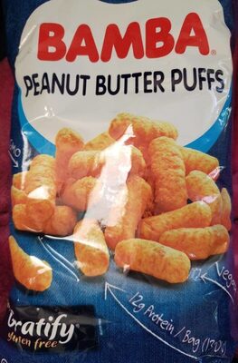 Gratify Gluten Free Bamba Peanut Puffs, 2.5 Oz, Peanut
