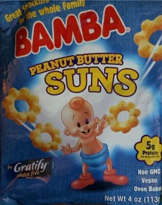 Gluten Free Peanut Butter Suns, Peanut Butter