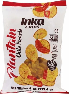 Chile Picante Flavored Plantain Chips, Chile Picante