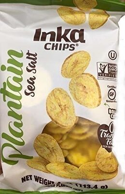 Sea Salt Plantain Chips, Sea Salt