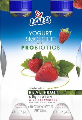 Strawberry Flavored Yogurt Smoothie, Strawberry
