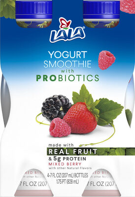 Mixed Berry Flavored Yogurt Smoothie, Mixed Berry
