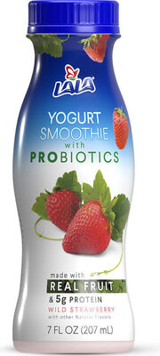 Strawberry Flavored Yogurt Smoothie, Strawberry
