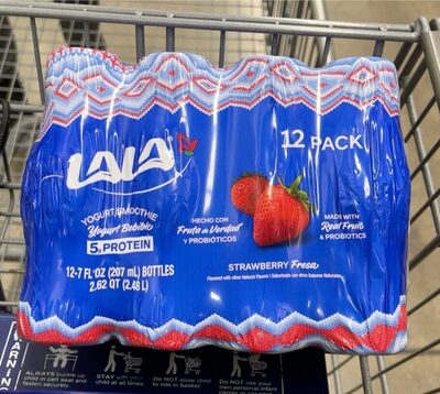 Wild Strawberry Yogurt Smoothie With Probiotics, Wild Strawberry