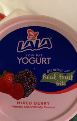 Mixed Berry Flavored Lowfat Yogurt, Mixed Berry