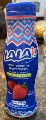 Strawberry Flavored Yogurt Smoothie, Strawberry