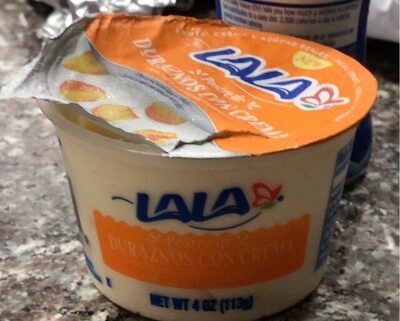 Peaches & Crema Flavored Dessert, Peaches & Crema
