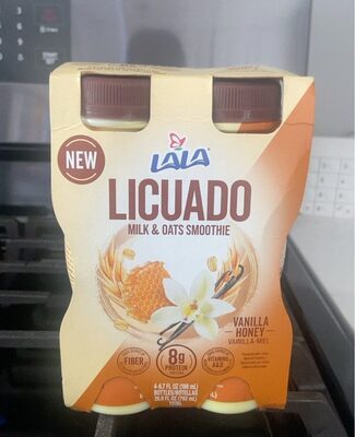 Vanilla Honey Flavored Licuado Milk & Oat Smoothie, Vanilla Honey