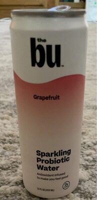 Grapefruit Sparkling Probiotic Water, Grapefruit