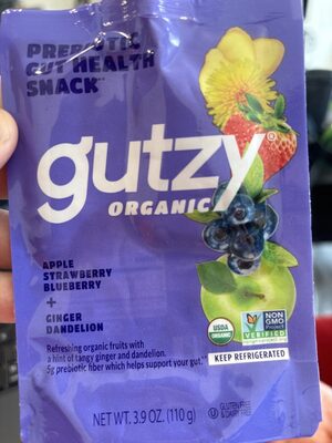 Apple, Strawberry & Blueberry + Ginger & Dandelion Fruit & Botanical Snack, Apple, Strawberry & Blueberry + Ginger & Dandelion