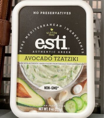 Avocado Tzatziki Authentic Greek Yogurt, Avocado Tzatziki