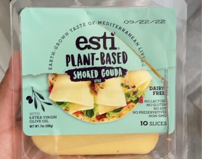 Plant-Based Smoked Gouda Style Cheese Slices