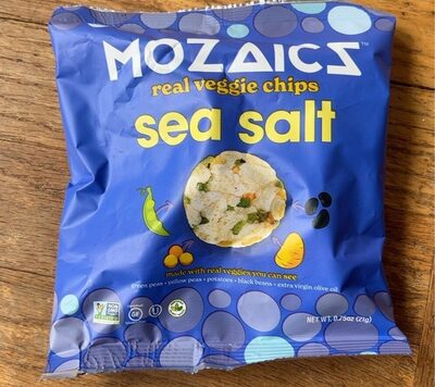 Sea Salt Real Veggie Chips, Sea Salt