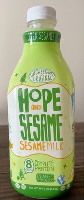 Unsweetened Original Sesamemilk, Unsweetened Original