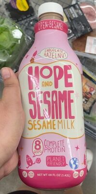 Chocolate Hazelnut Sesamemilk, Chocolate Hazelnut