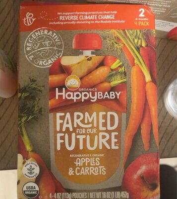 Apples & Carrots Baby Food, Apples & Carrots