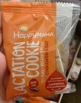 Cinnamon & Oat Lactation Cookie With Flax+ Brewer's Yeast, Cinnamon & Oat