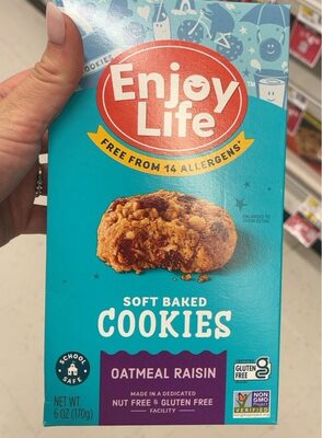 Oatmeal Raisin Soft Baked Cookies, Oatmeal Raisin