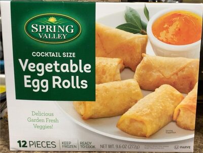 Cocktail Size Vegetable Egg Rolls
