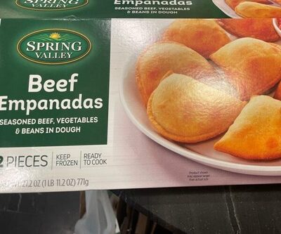 Beef Empanadas Seasoned Beef, Vegetables & Beans In Dough, Beef Empanadas