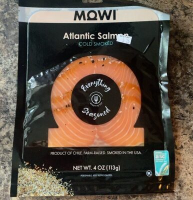 Everything Seasoned Cold Smoked Atlantic Salmon, Everything