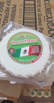 Queso Fresco Mexican Fresh Crumbling Cheese, Queso Fresco