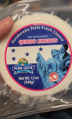Queso Fresco Hondureno Style Fresh Cheese, Queso Fresco Hondureno Style