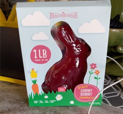 Gummy Bunny Cherry Flavored Candy, Gummy Bunny Cherry
