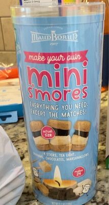 Mini S'Mores Kit, Tea Light, Grahams, Chocolates, Marshmallows