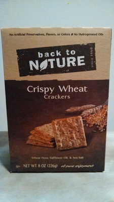 Crispy Wheat Crackers, Crispy Wheat