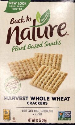 Harvest Whole Wheat Crackers, Harvest Whole Wheat