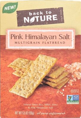 Pink Himalayan Salt Multigrain Flatbread, Pink Himalayan Salt