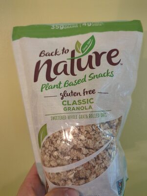 Whole Grain Rolled Oats, Classic Granola